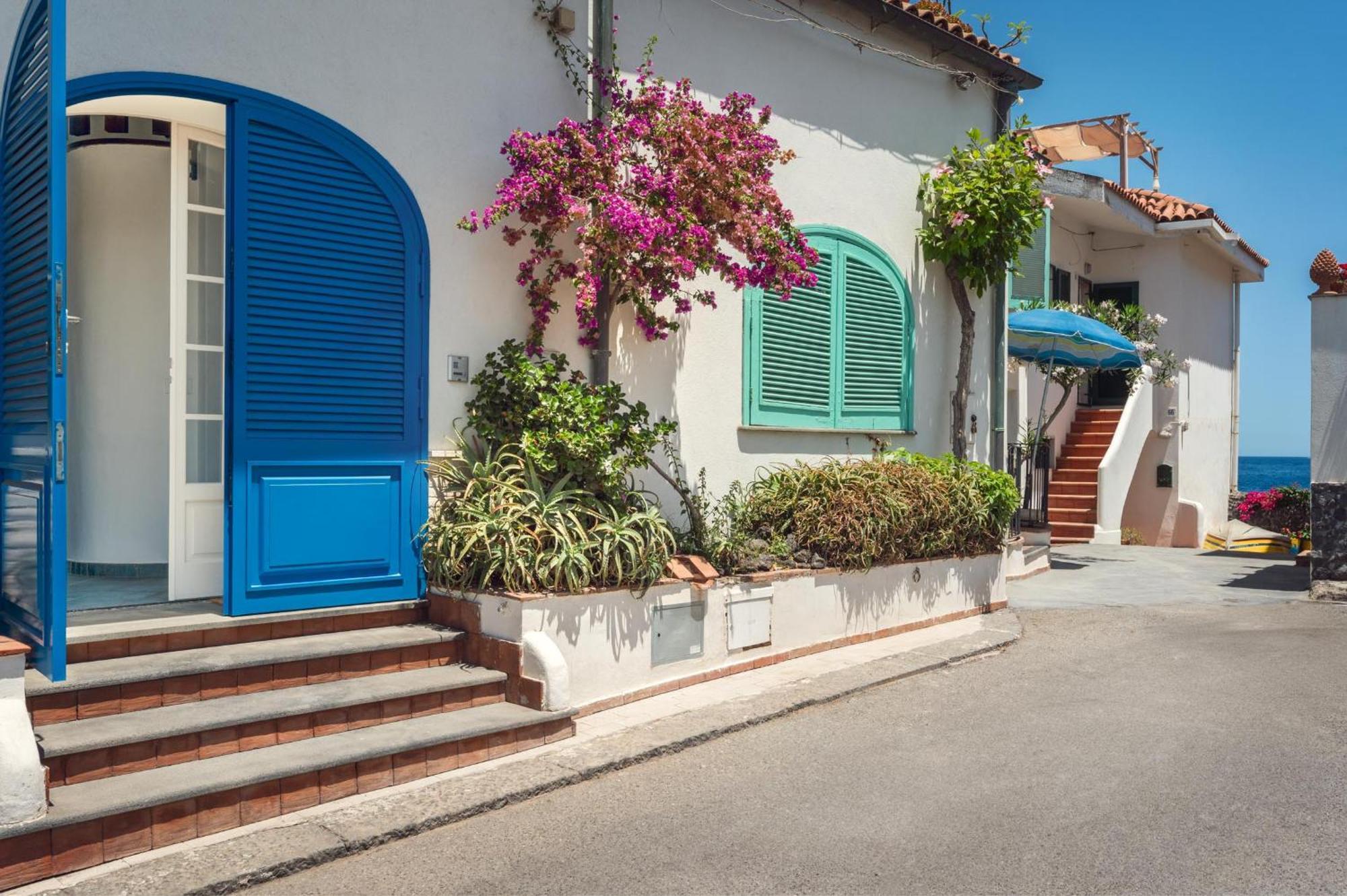 Blue54 - Pozzillo Sul Mare Fra L'Etna E Taormina Villa ภายนอก รูปภาพ