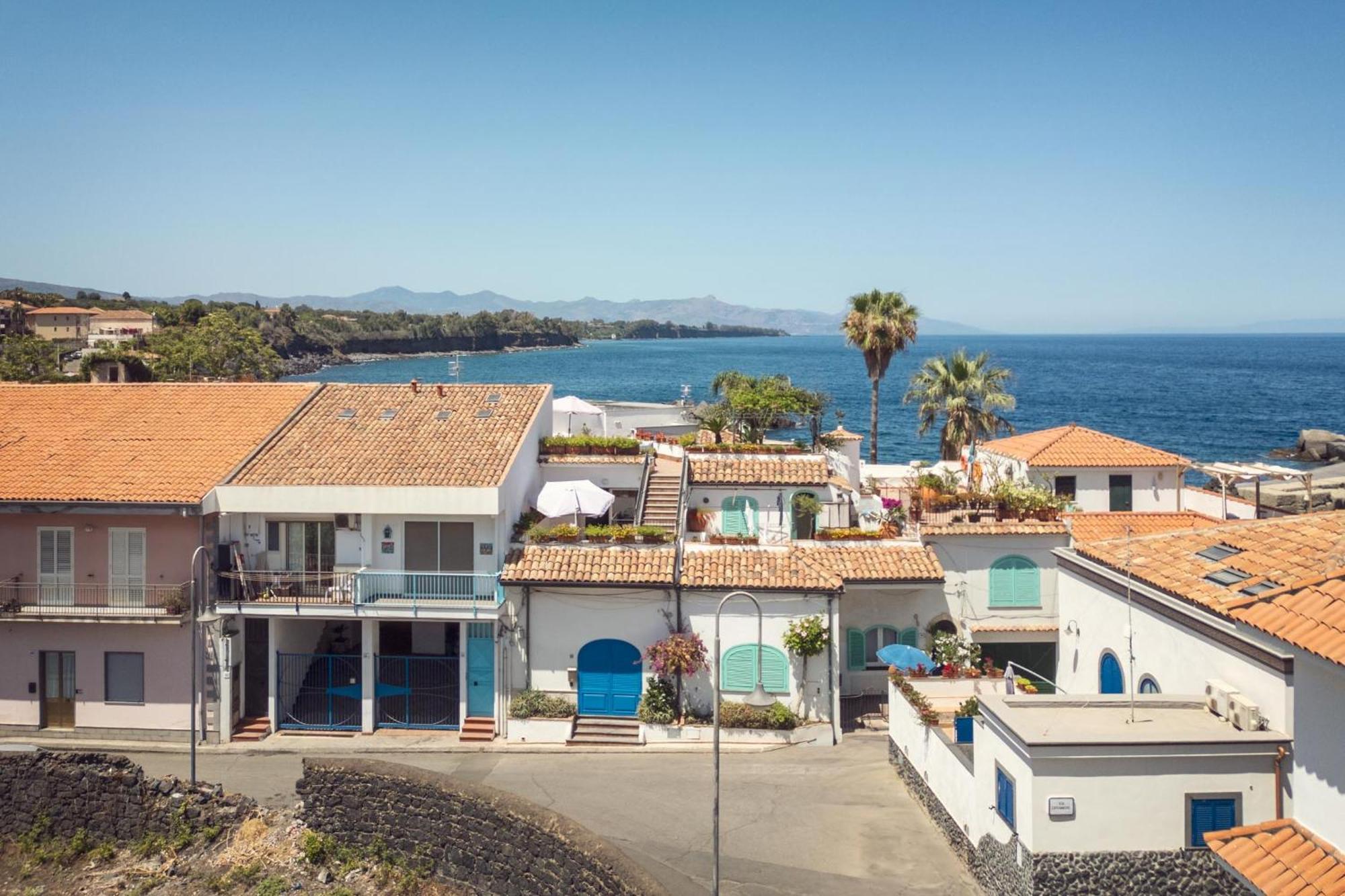 Blue54 - Pozzillo Sul Mare Fra L'Etna E Taormina Villa ภายนอก รูปภาพ
